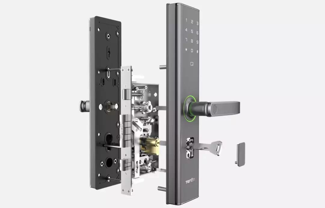 智能锁内部结构